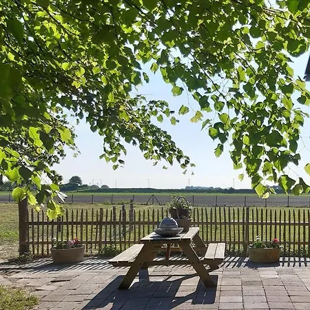 B&B Droom In De Polder -De Salon- Luxe Appartement Met Prive-Sauna Arnemuiden Exterior foto